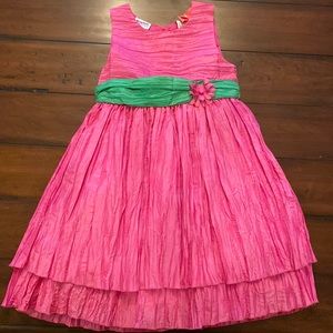 Bluberri Boulevard boutique Crinkle taffeta spring dress